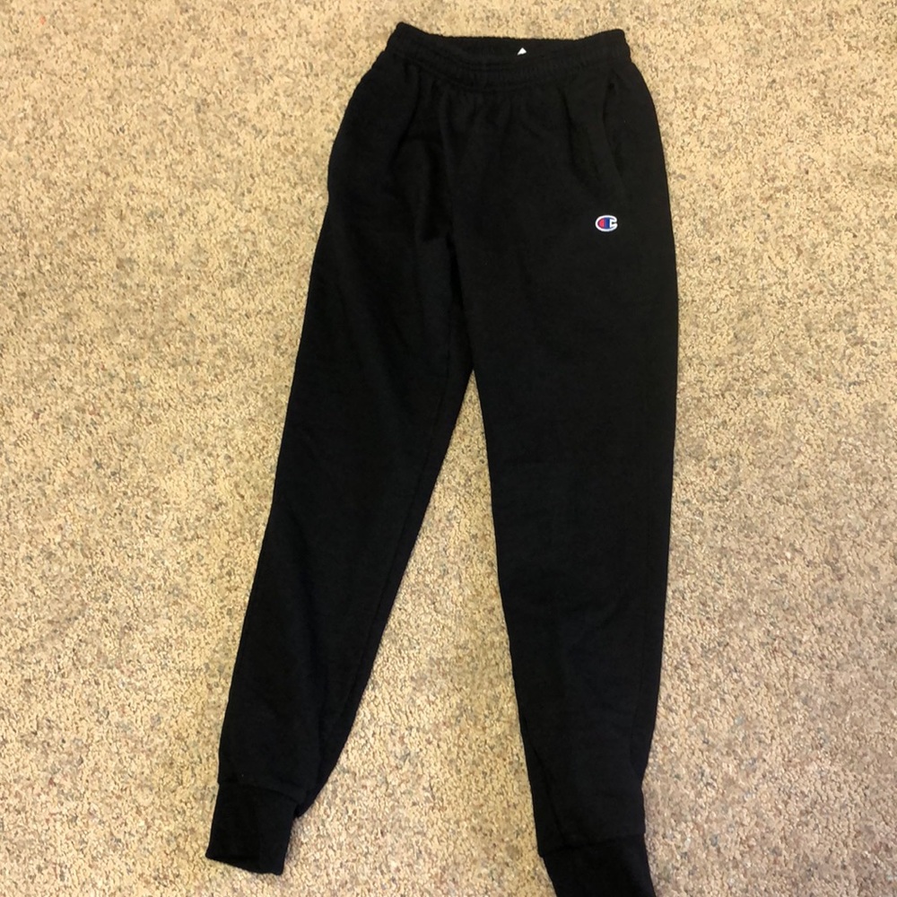 Black champion sweats